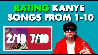 Rating Every Kanye Song From 110 [upl. by Trilly]