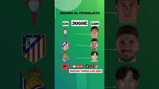 ADIVINA EL FUTBOLISTA ⚽ viralvideo shorts futbol laliga españa aleti [upl. by Budge]