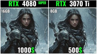 Rtx 4080 Super Vs Rtx 3070 Ti  test in 20 games 1080p  2k  4k [upl. by Mayce]