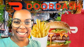 DAILY VLOG  DOORDASH AND UBER EATS ALL DAY INTO THE NIGHT [upl. by Peterec348]