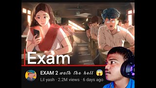 EXAM 2 Lil yash new video Lilyash funny viralvideo reaction [upl. by Lareine]