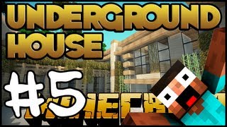 Minecraft Lets Build HD Underground House  Part 5 [upl. by Donaghue]