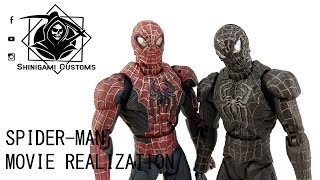 ENG SC494  Bandai SIC Movie Realization SpiderMan 3 [upl. by Madid]