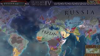 EU4  Fezzan Corridors  Timeline [upl. by Asreht976]