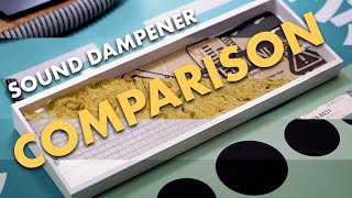 Comparing Different Keyboard Sound Dampeners [upl. by Doble]