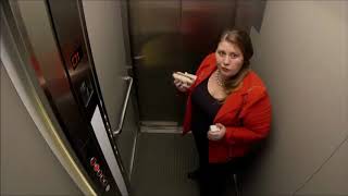 Flying Elevator Prank  JokesTV [upl. by Aynnat]