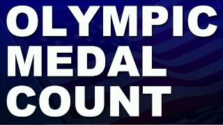 Olympic Medal Count  Team USA In The Lead [upl. by Filmer]