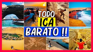 ICA SUPER BARATO‼️🔥 Nazca  Paracas  9 Lugares en 3 dias🏂🏝️ Huacachina Peru 2024 Turismo Turisticos [upl. by Vogel]