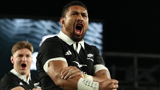 Ardie Savea LEADS the haka for the FIRST time [upl. by Rufe]