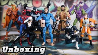 Unboxing X  Marvel Universe Kraven Venom Homem Aranha e Mais [upl. by Erdnaek]