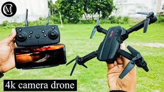 Review E88 Pro Drone Unboxing And Testing  4k Foldable Camera Drone  Im Mehedi [upl. by Hyrup590]