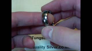 Tungsten Ring Scratch Test [upl. by Jud699]