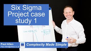 Six Sigma Project case study 1 [upl. by Geiger]