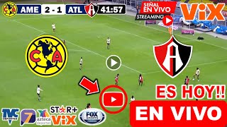 América vs Atlas EN VIVO 🔴 Donde ver y a que hora juega America Femenil vs Atlas Liga MX Femenil hoy [upl. by Ijok]