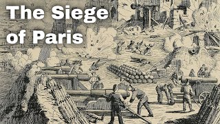 19th September 1870 The Siege of Paris began during the FrancoPrussian War [upl. by Gnidleif]