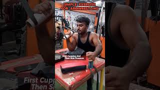 Top Exercises for Dominating Armwrestling💪🏻shorts armwrestling fstvikram [upl. by Adaran]