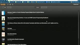 Read Kindle Books on Linux [upl. by Ecidnacal]
