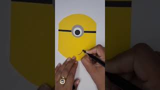 How To Make Minion Greeting Card For Kids  Easy Paper Crafts  Kids Craft Ideas  5 Minute Crafts [upl. by Elburt]