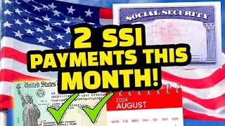 August’s Double SSI Payments Tips to Stretch Your Extra Cash [upl. by Llerud]