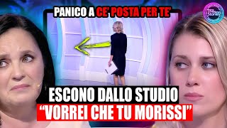 Cè Posta per te Luana sconvolge lo studio quotvorrei che tu morissi farò i santiniquot [upl. by Zile]