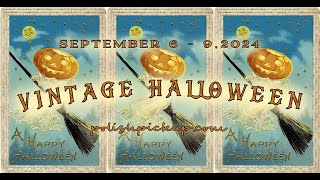 Polish Pickup September 2024  Vintage Halloween [upl. by Leizo]