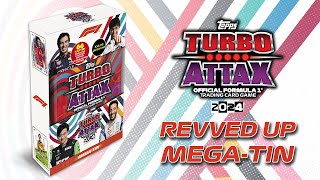 TOPPS F1 Turbo Attax 2024  REVVED UP MEGATIN [upl. by Chrisy]