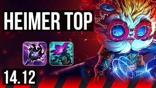 HEIMERDINGER vs DARIUS TOP  700 games Rank 10 Heimer  NA Grandmaster  1412 [upl. by Atnoek634]