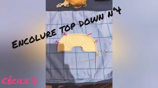 Tuto tricoter une encolure facile au tricotfaire une encolure au tricottop down méthode contiguous [upl. by Onitsoga]