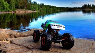 HSP Kulak Mini Rock Crawler 118 [upl. by Ahsekad203]