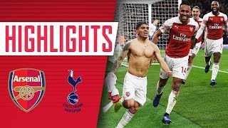 North London is red  Arsenal 42 Tottenham  Goals highlights fans amp celebrations [upl. by Inod]