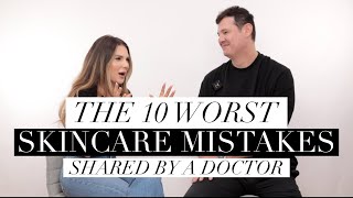 The 10 worst skincare mistakes shared by a Doctor community  ALI ANDREEA [upl. by Balthasar818]