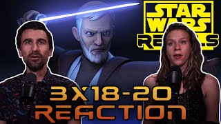 TWIN SUNS REACTION  Star Wars Rebels S3 Episodes 1820 [upl. by Annaik]