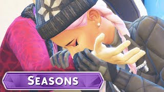 GETTING TURNED INTO A VAMPIRE🦇  THE SIMS 4  SEASONS 4 [upl. by Seiber]