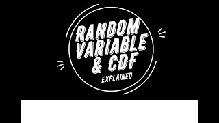 Cumulative distribution function  Random variable  cumulative distribution function in hindi [upl. by Anemolif559]