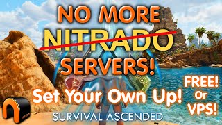 ASA SERVER HOSTING  Set Your Own ARK ASA Server Up EASY [upl. by Niveb]