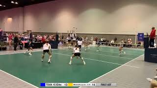 TSVA 15 Elite VS Mintonette Sports  m51 [upl. by Alithia]