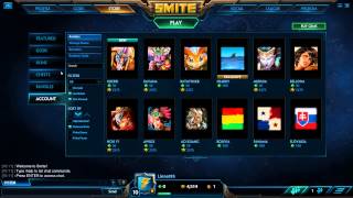 How to redeem a skin code in smite Updated [upl. by Halley]