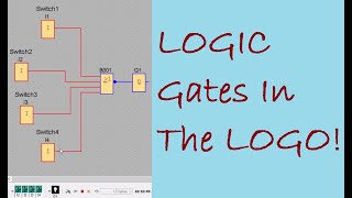 Siemens PLC Logic Gates In The LOGO [upl. by Buyers25]