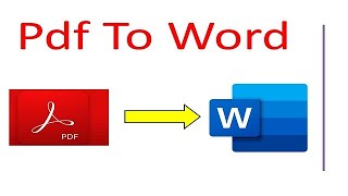 How to Convert PDF to Word [upl. by Aened]