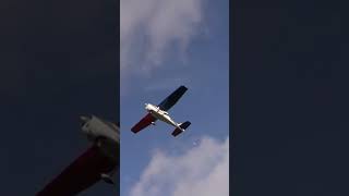 Air Banner towing pick up airplane aviation [upl. by Amyaj]