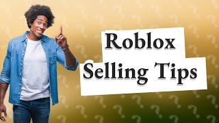 How to sell items in Roblox without premium [upl. by Leima438]