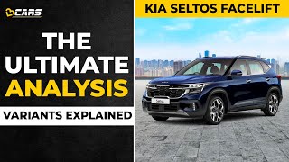 Kia Seltos Variants Explained Petrol  HTE HTK HTK HTX HTX GTX X Line  July [upl. by Rehtnug582]