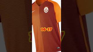 Galatasaray kit evolution 23240506 football footballedits footballshorts galatasaray [upl. by Swords119]