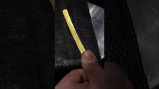 Wow heres how to make a 24k gold bracelet 🔥🔨 gold viral video shorts jewelry [upl. by Netsreik]