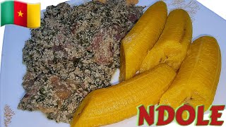 NDOLE RECIPE 🇨🇲  EASY and TASTY  CAMEROONIAN DELICACY food 2024 recipe easyrecipe asmr [upl. by Lekim]