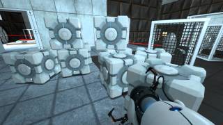 Portal walkthrough  Test Chamber 16 Advanced [upl. by Nrehtak]