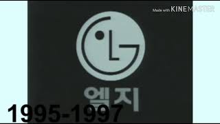 Goldstar LG Logo History 1995 2016 presents in Black amp White Reversed High Pitch [upl. by Noit]