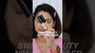 🤯Quickest way to hide Dark Circles without colour corrector  Swiss beauty concealer shorts [upl. by Ennirac524]