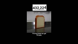 PROVING BREAD CAN GET 1M SUBS🍞🥐🥪🥖 [upl. by Ahab973]