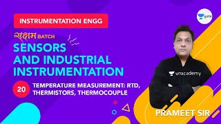 Temperature Measurement  1Lec 20 Sensors amp Industrial Instrumentation  GATE Instrumentation Engg [upl. by Wenonah]